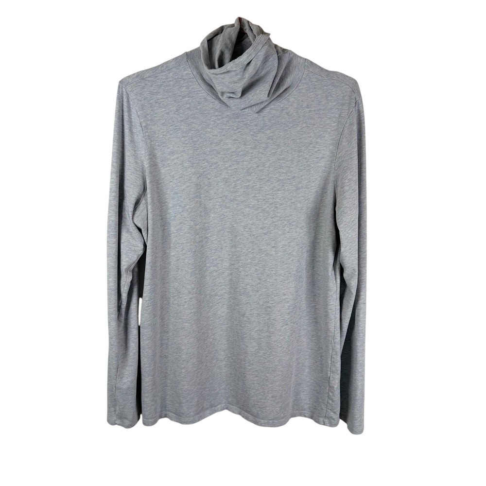 Peruvian Connection Pima Cotton Turtleneck Top XL Peru Minimalist Quiet Luxury